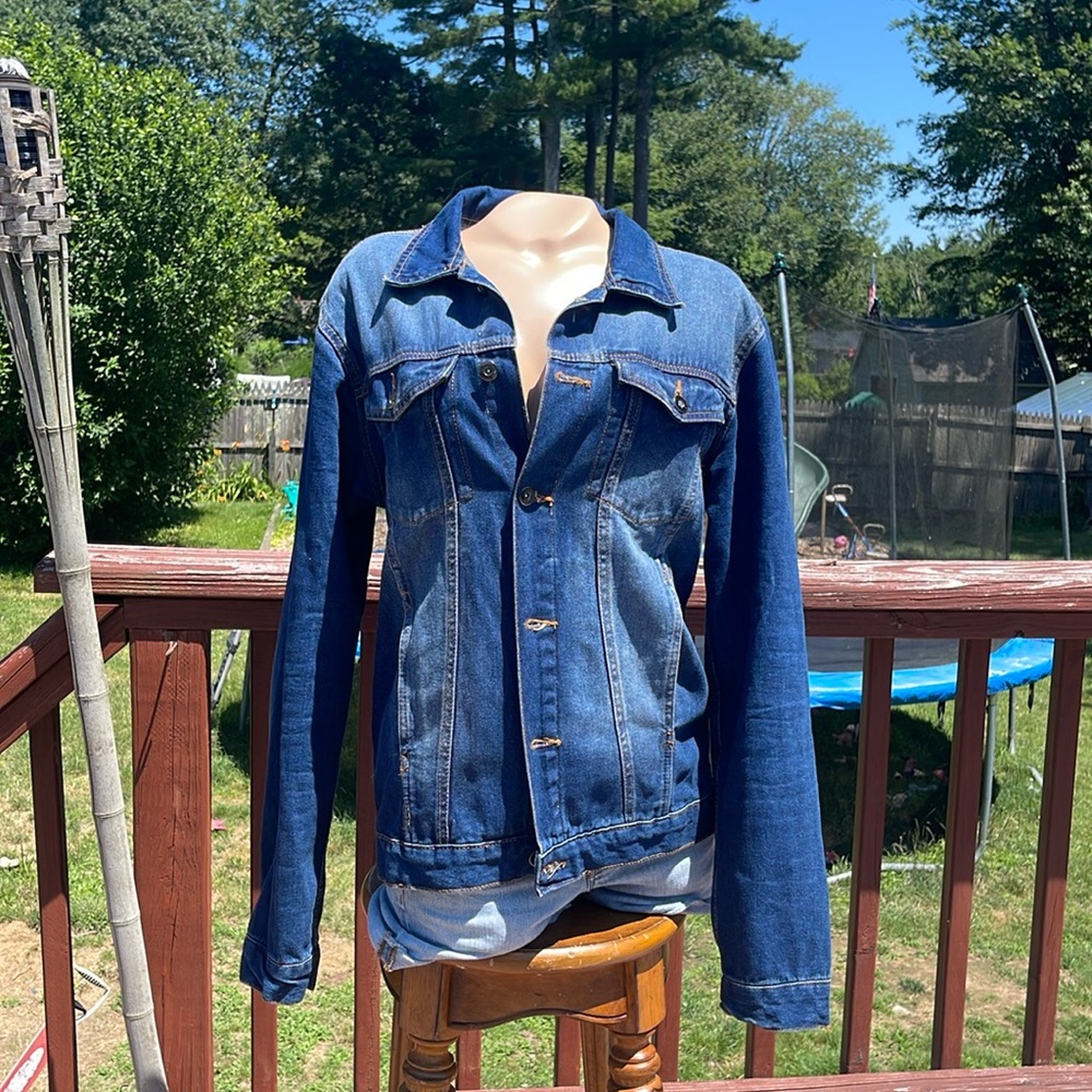 Another Influence Men's Jean/Denim Jacket Size Small- UNISEX -